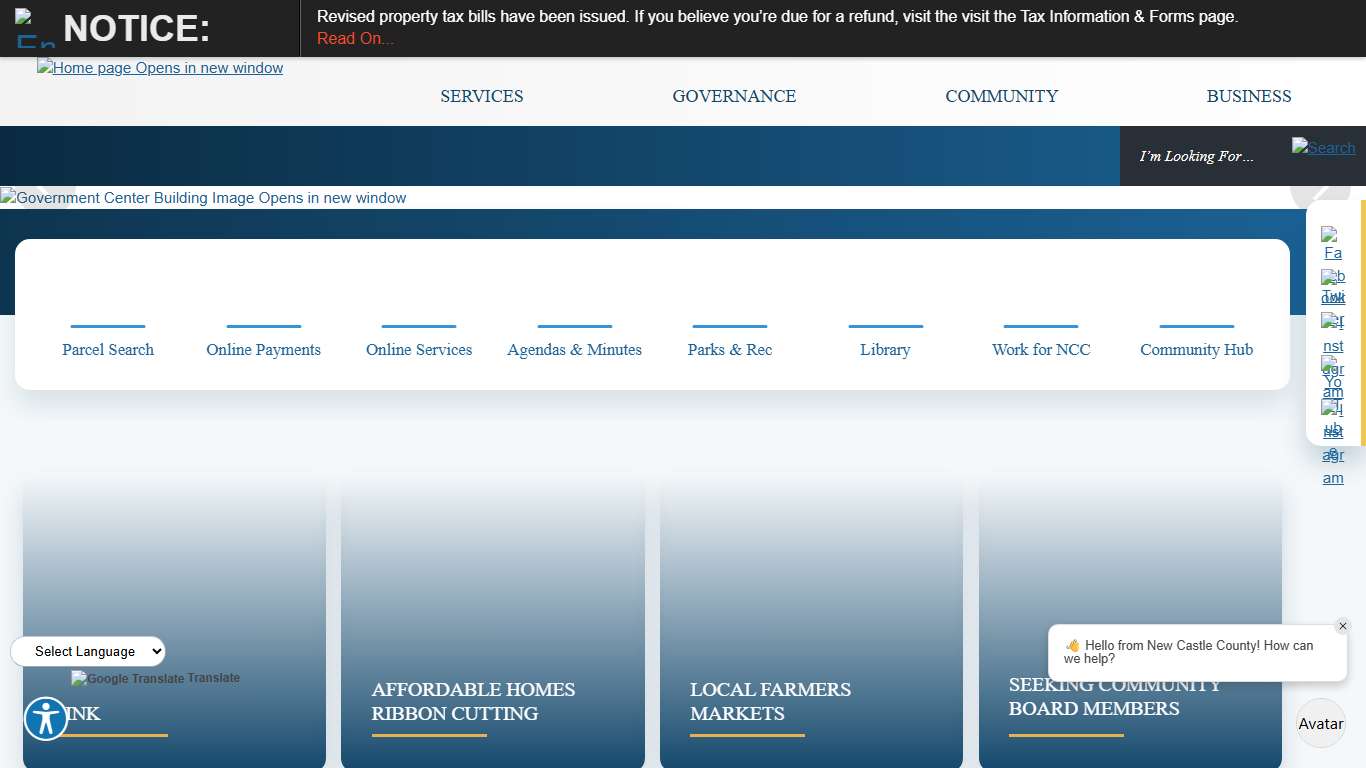 New Castle County, DE - Official Website | Official Website